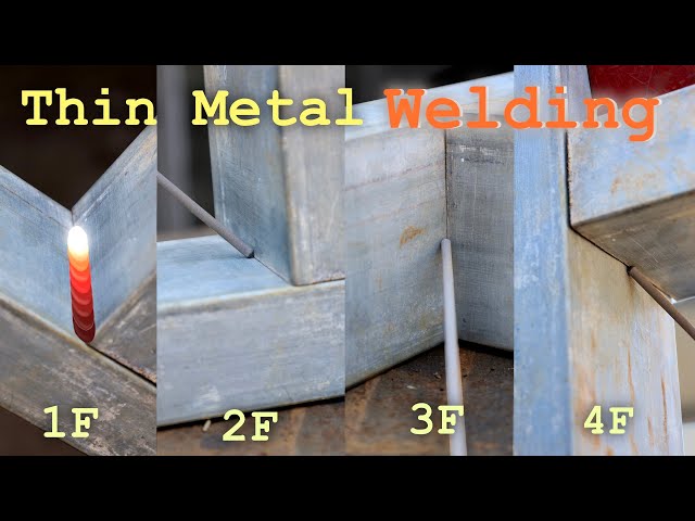 1F-4F Thin Metal welding For beginners that you should know👨‍🏭#welding #welder