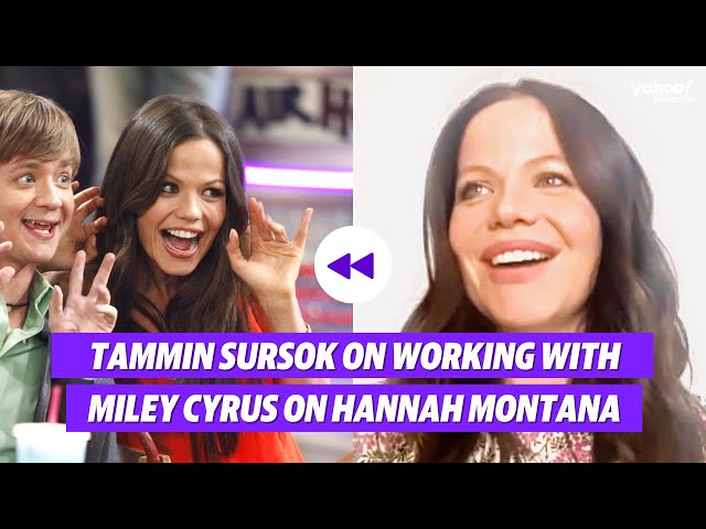 Tammin Sursok on working with Miley Cyrus in Hannah Montana | Yahoo Australia