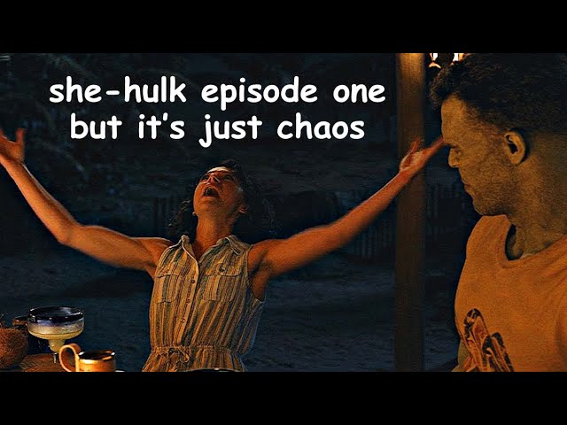 she-hulk episode one but it's just chaos | humor