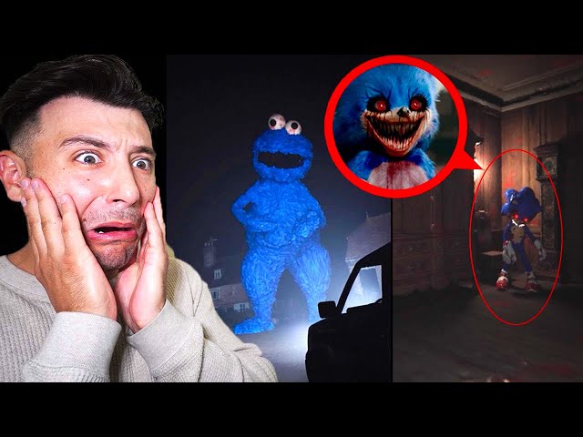 SONIC.EXE, COOKIE MONSTER, EVIL ELMO, LONG HORSE, SIREN HEAD & MORE MONSTERS SPOTTED IN REAL LIFE!