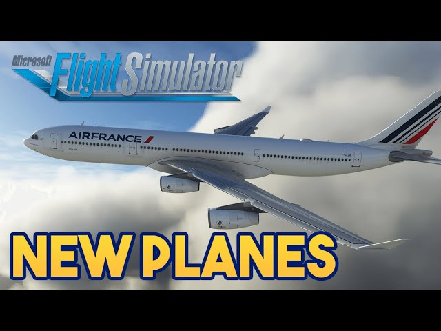 Microsoft Flight Simulator - NEW PLANES IN APRIL