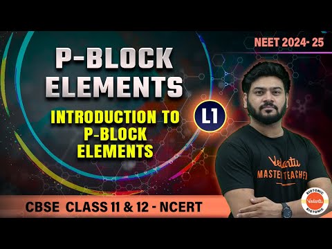 P-Block Elements	 | Playlists | Class 11 & Class 12 | NEET 24-25 | Vedantu Biotonic
