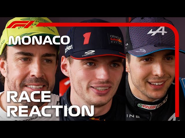 Driver Reactions After The Race | 2023 Monaco Grand Prix