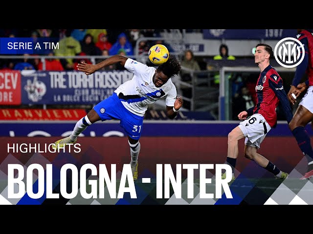 BISSECK FOR THREE 💥🖤💙 | BOLOGNA 0-1 INTER | HIGHLIGHTS | SERIE A 23/24 ⚫🔵🇬🇧