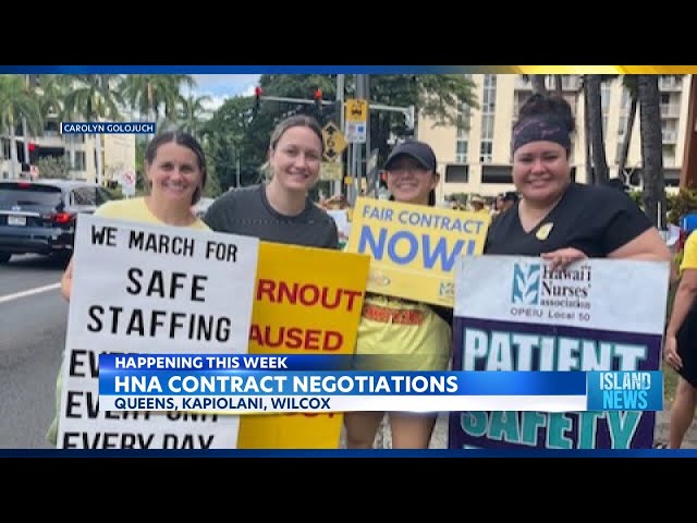 National Nurses Week 2024 in Hawaii involves commendation and contract talks