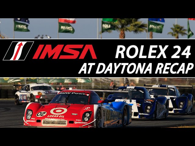 IMSA Rolex 24 at Daytona Recap: 24* hours of racing in six minutes | Motorsports on NBC