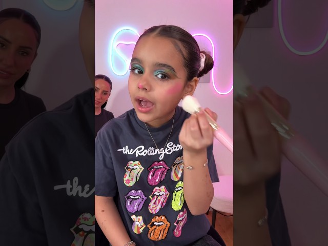 Makeup By 7 Year old Kassie 🤍