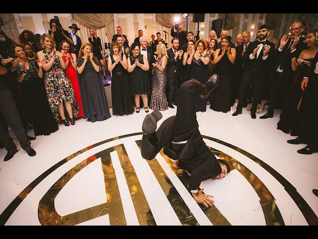 Most epic Jewish wedding dance