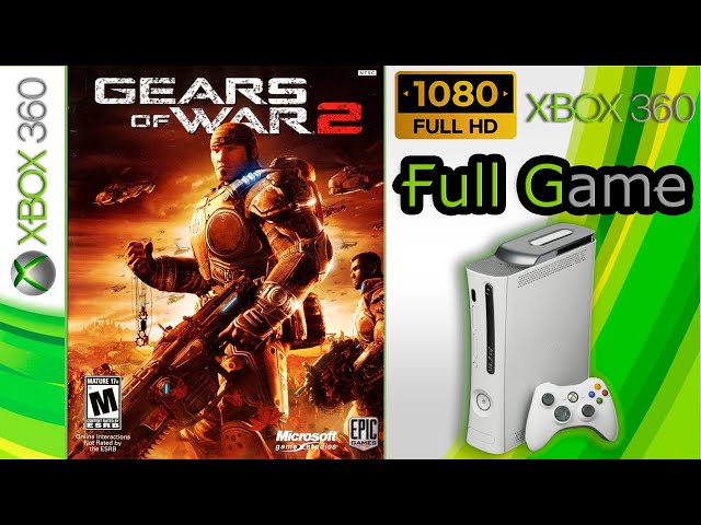 Gears of War 2 - Full Game Walkthrough / Longplay (Xbox 360) Full HD 60ᶠᵖˢ