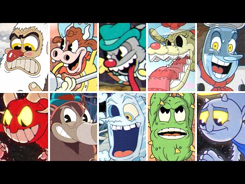 Cuphead DLC - All Bosses & Ending (The Delicious Last Course)