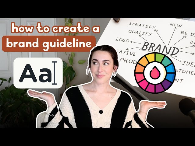 How To Create a Brand Guideline (REAL Client Example)