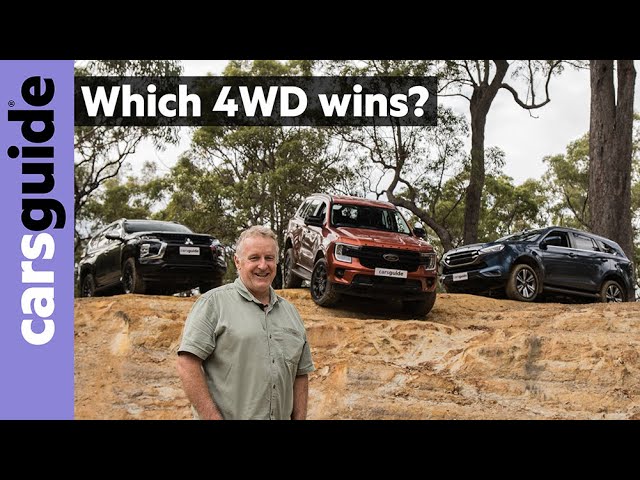 Ford Everest vs Isuzu MU-X vs Mitsubishi Pajero Sport: 2023 comparison review - 4WD off-road test