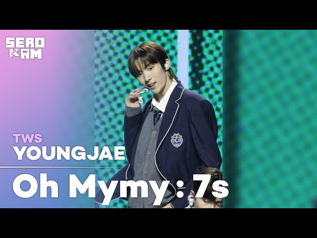 YOUNGJAE (영재) | TWS (투어스) - Oh Mymy : 7s | SERO CAM 🎥 | KCON HONG KONG 2024