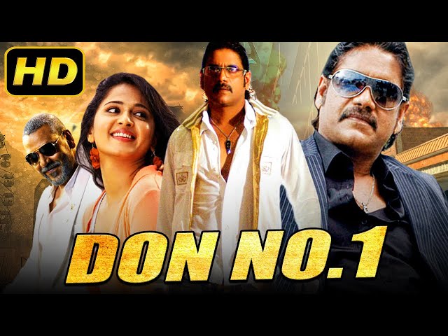Don No.1 (HD) Nagarjuna's Blockbuster Action Hindi Dubbed Movie | Anushka Shetty, Raghava Lawrence