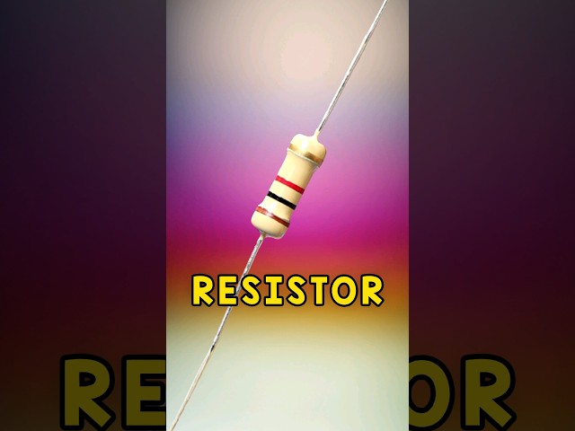 What is a resistor? #electronics #electrical #engineering #electricity