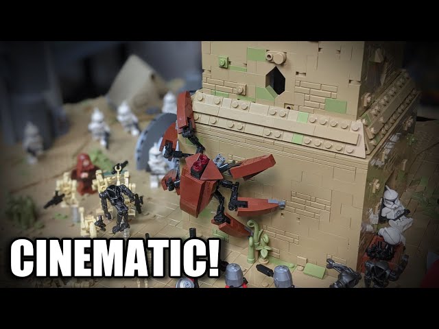 LEGO Star Wars Battle Of Jabiim Cinematic Showcase!