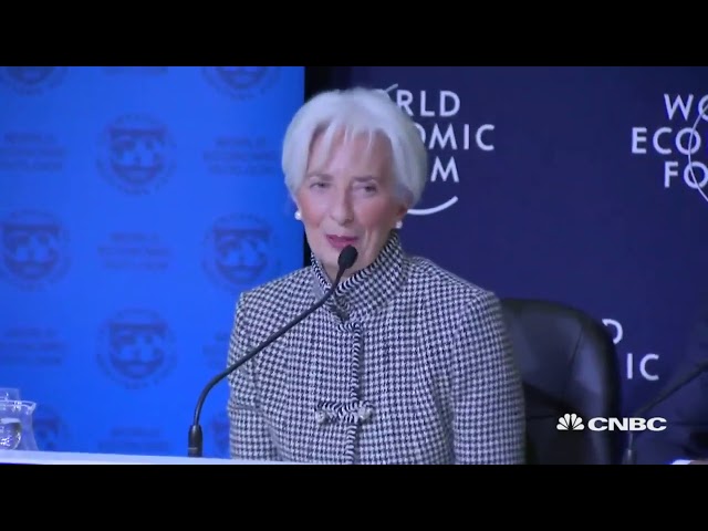 Policies must encourage collaboration to address risks, IMF’s Lagarde says | World Economic Forum