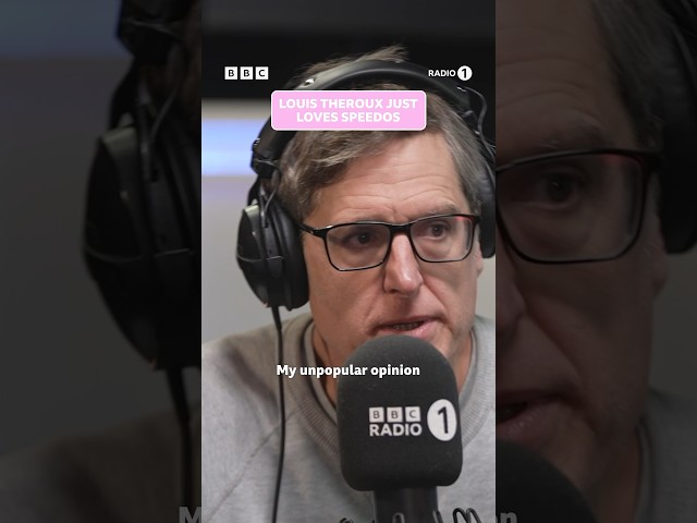 turns out louis theroux’s a big fan of a speedo… 😭 #louistheroux #unpopularopinions #radio1