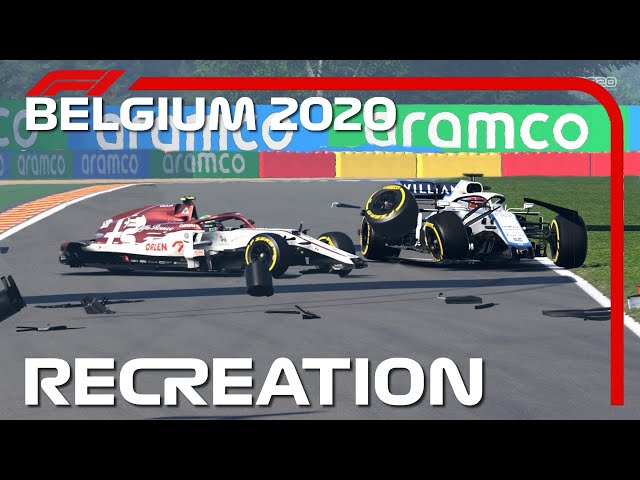 F1 2020 GAME: RECREATING THE 2020 BELGIAN GP