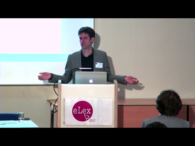 Benoît Sagot: Extracting an Etymological Database from Wiktionary