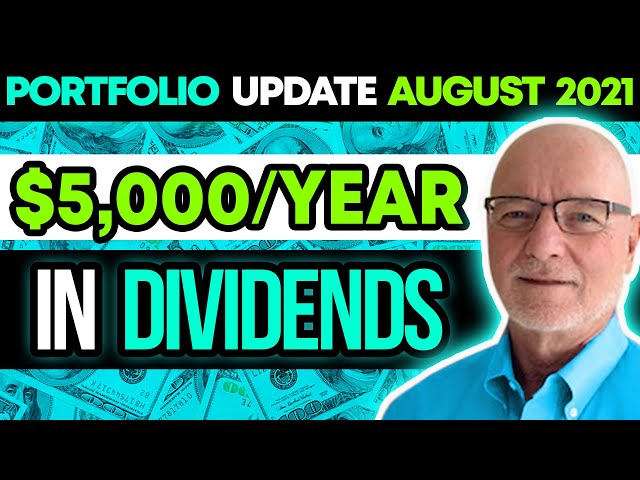 My $165,790 Real-Money Dividend Growth Investing Portfolio - August 2021 Update