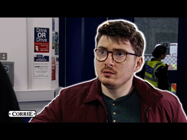 Bobby Lies To The Police About Lauren | Coronation Street