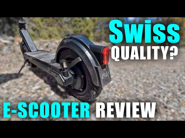 Swiss Engineered E-Scooter - VMAX VX2 Pro GT Review - A New Kind of Quality