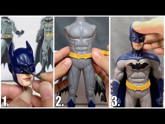 Batman Bruce Wayne handmade from polymer clay, the full sculpturing process【Clay Artisan JAY】