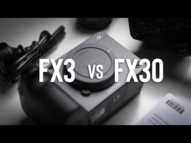 Is the Sony FX3 or FX30 Better for Documentary Filmmaking?