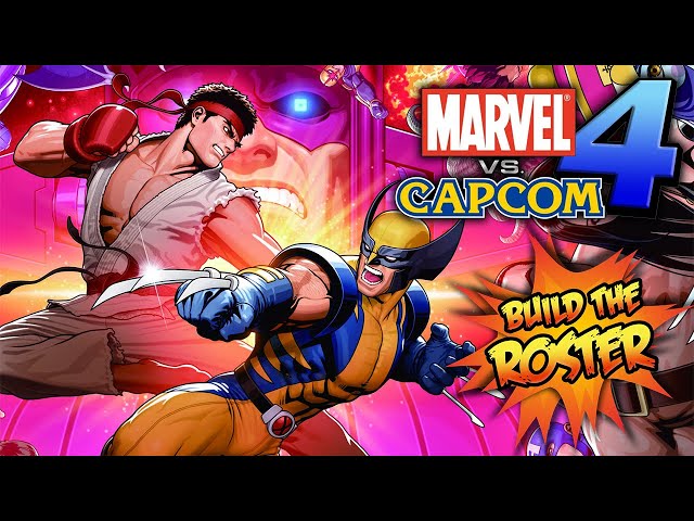 Marvel Vs Capcom 4 - Build the Roster - Part 1