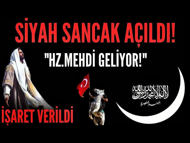 Siyah sancak açıldı! Mehdi'nin ordusu gazze'de ortaya çıktı! Erdoğan dünya'ya hilafet mesajı verdi!!