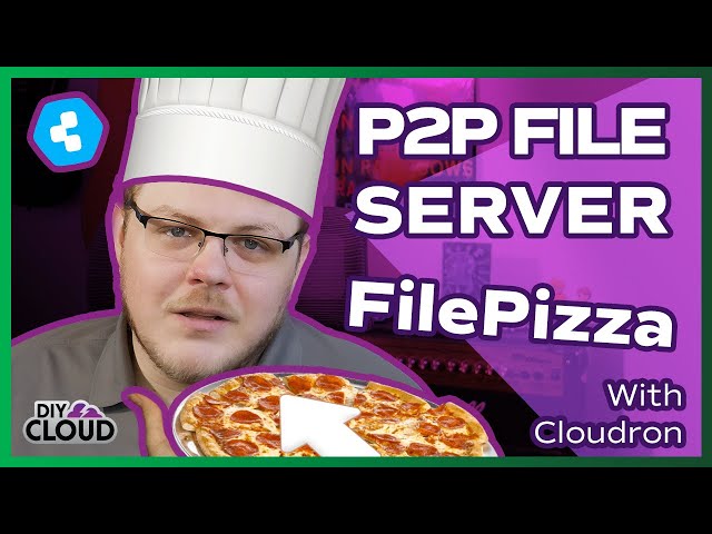 Self Hosted P2P File Server | FilePizza with Cloudron