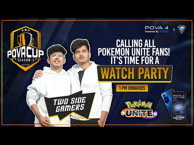 Hindi | POVA CUP 2 | Grand Finals | Pokemon Unite | Tecno Mobile | Skyesports | #S8ul #RNT #GR #MG