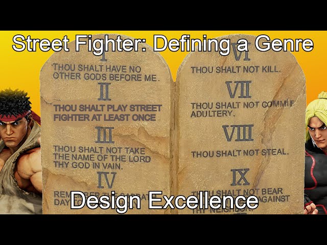 Street Fighter: Defining a Genre | Design Excellence