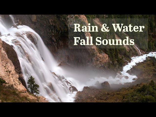 Rain & Water Fall Sounds for Sleeping