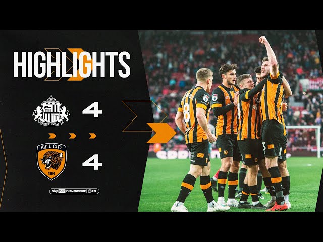 Sunderland 4-4 Hull City | Highlights | Sky Bet Championship