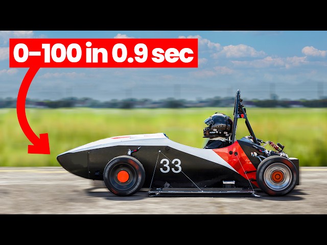 How This Car Does 0-100 in 0.9 Sec