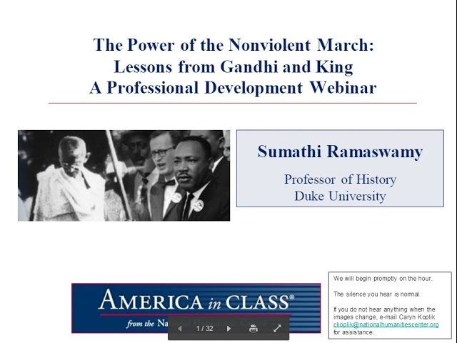 The Power of the Nonviolent March: Lessons from Gandhi and King