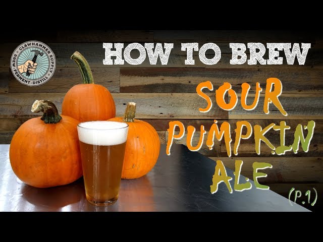Brewing Beer: Sour Pumpkin Ale Homebrew - Part 1
