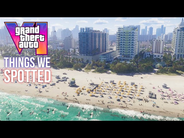 GTA 6: 20 Things We SPOTTED in THE TRAILER