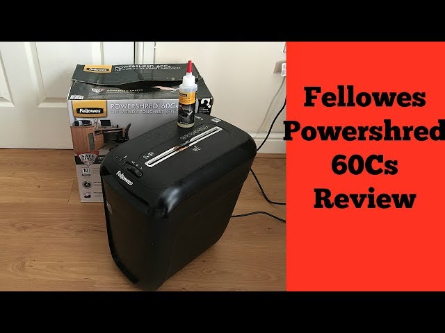 Fellowes Powershred 60Cs Cross-Cut Review