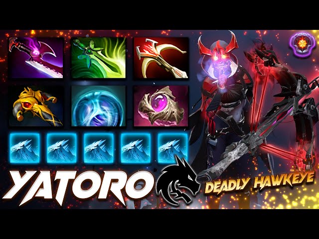 Yatoro Drow Ranger Deadly Hawkeye - Dota 2 Pro Gameplay [Watch & Learn]