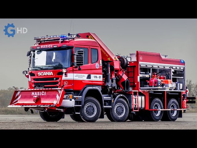 The World's Most Advanced Fire Trucks you have to see  ▶ Tatra TITAN, Tunnel fire truck