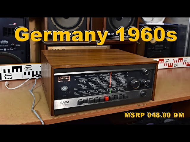 SABA HiFi-Studio II A Stereo - Receiver Germany #1960s