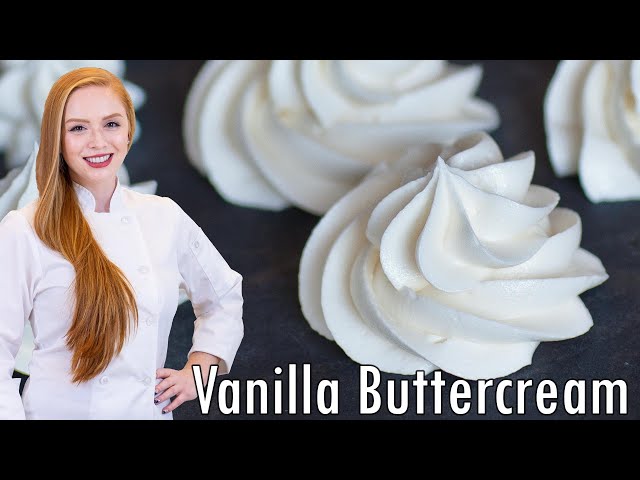 The BEST Vanilla Buttercream Frosting Recipe!! Perfect for Cakes & Cupcakes