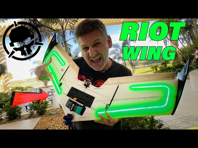Riot Wing - High Performance Freestyle Wing - Build w/ LetsFlyRC