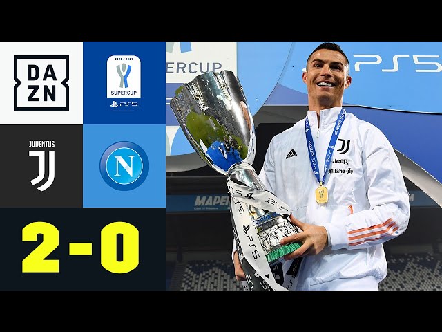 CR760! Ronaldos Rekordtor bringt Juventus Titel ein: Juventus - Neapel 2:0 | Supercoppa | DAZN