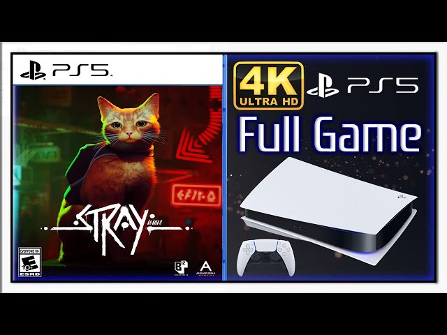 Stray (PS5) - Full Game Walkthrough / Longplay (4K60ᶠᵖˢ UHD)