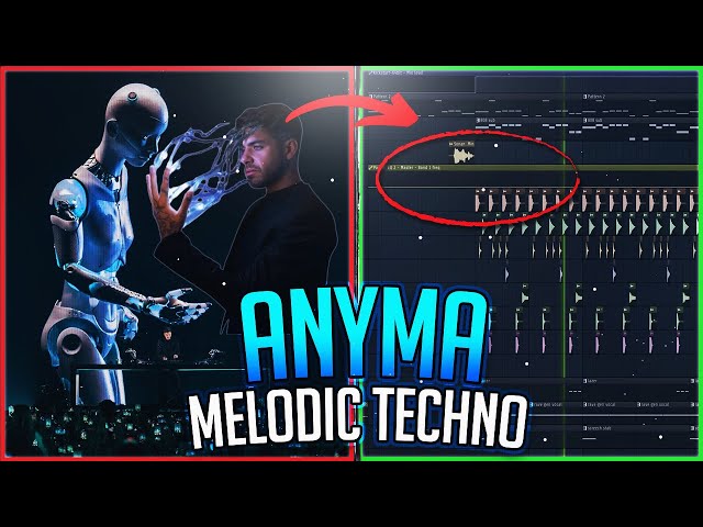 How To Make An Anyma Style Melodic Techno Drop [FL Studio Tutorial]