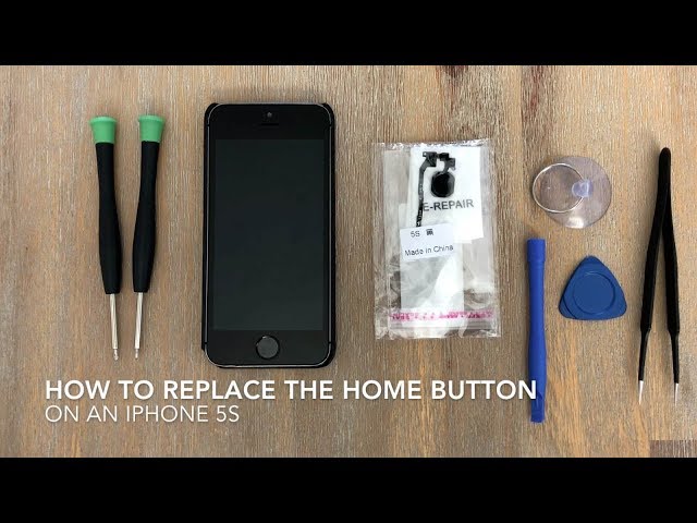 How To Replace The Home Button On An iPhone 5S